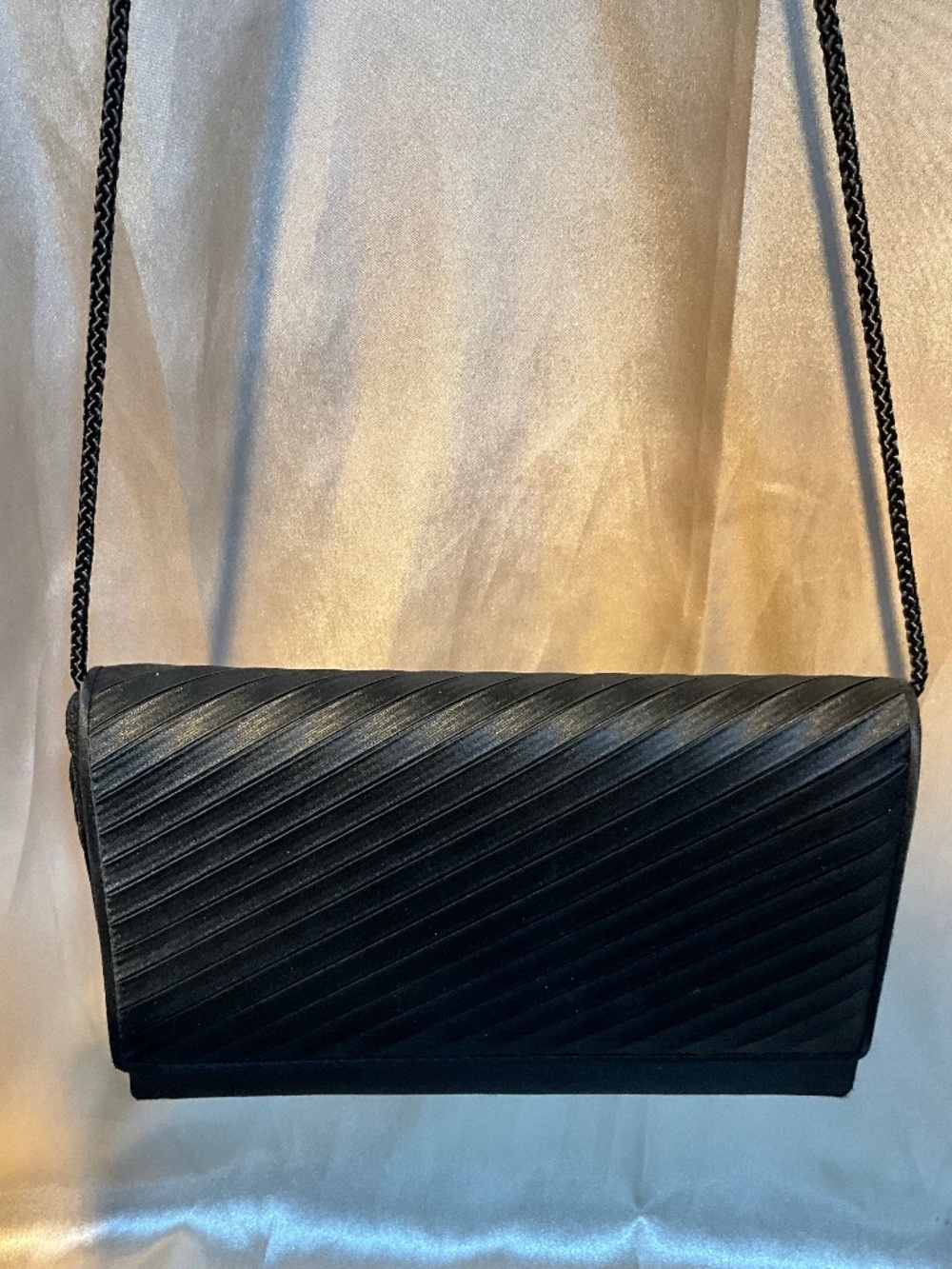 Black evening, crossbody bag.   9- A3c
